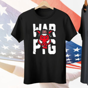 War Pig Arkansas Razorbacks Number 35 Tee Shirt