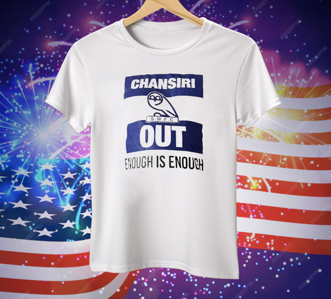 Wednesday Football Club Chansiri Out Enough Is Enough Tee Shirt