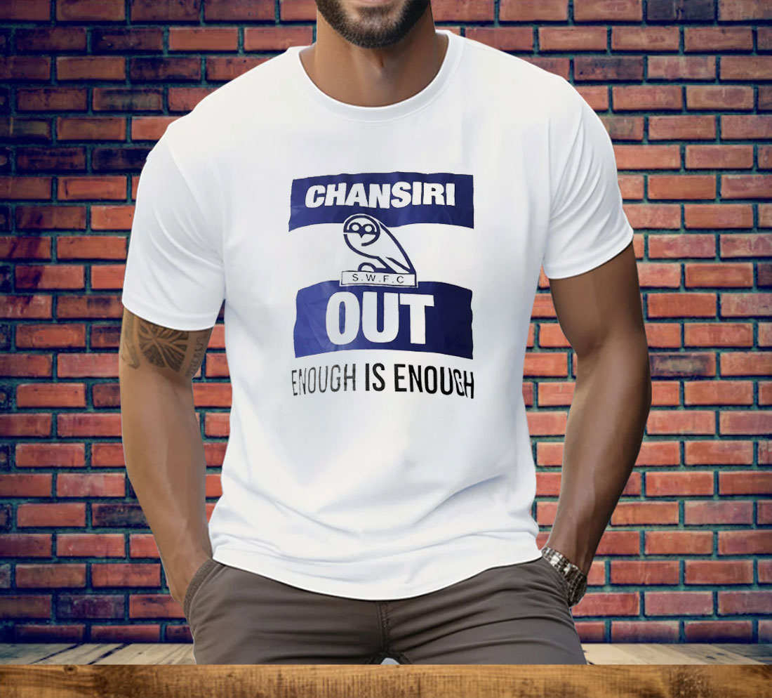 Wednesday Football Club Chansiri Out Enough Is Enough Tee Shirt