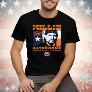 Willie Nelson 1985 Houston Astrodome Texas Tee Shirt