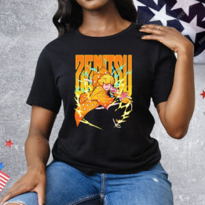 Zenitsu Agatsuma Demon Slayer Kimetsu No Yaiba Tee Shirt