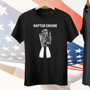 Elon Musk Raptor Engine Tee Shirt