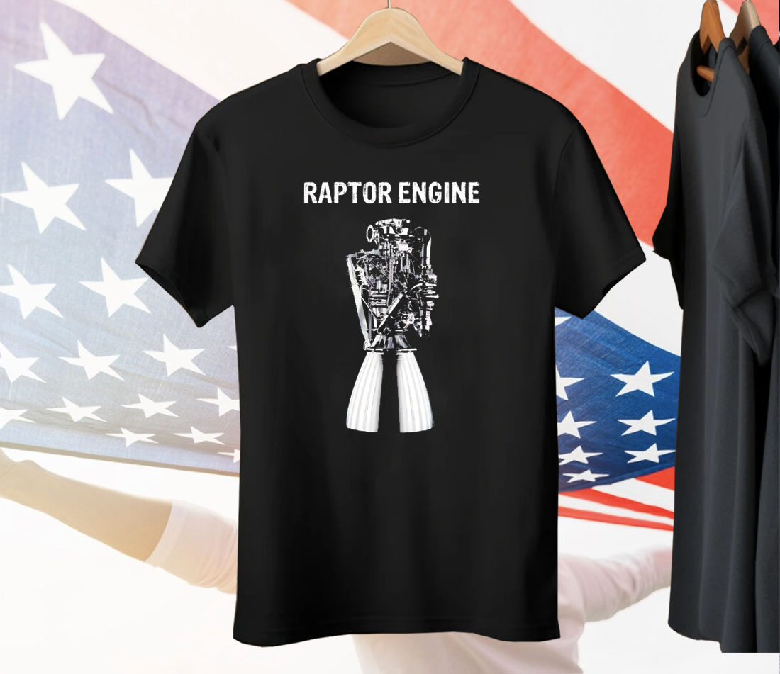 Elon Musk Raptor Engine Tee Shirt