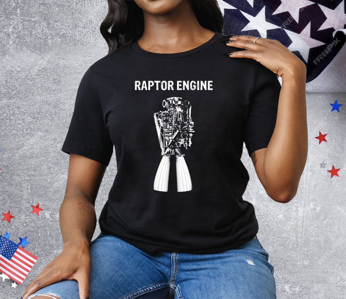 Elon Musk Raptor Engine Tee Shirt