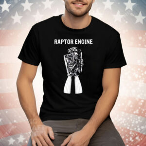 Elon Musk Raptor Engine Tee Shirt