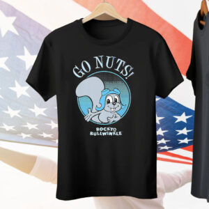 Go Nuts Rocky Bullwinkle Tee Shirt