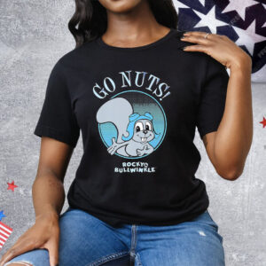 Go Nuts Rocky Bullwinkle Tee Shirt
