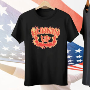 Jonas Brothers Burnin Up Flames Tee Shirt