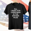Kevin Flynn All I Want For Christmas Is The Epstein Files Tee Shirt