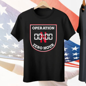 Nebraska Huskers Operation Zero Hour Tee Shirt