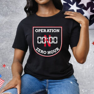 Nebraska Huskers Operation Zero Hour Tee Shirt