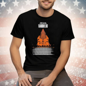 Radiohead London England Tee Shirt