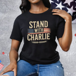 Stand With Charlie Kirk Speech Tee Shirt