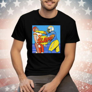 Teair Tart Slap Travis Kelce Art Tee Shirt
