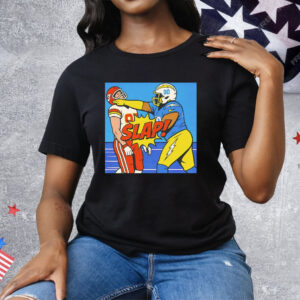 Teair Tart Slap Travis Kelce Art Tee Shirt