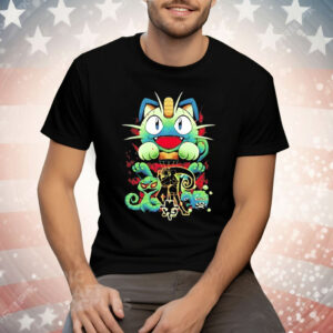 Team Rocket And Meowth Pokemon Tee Shirt