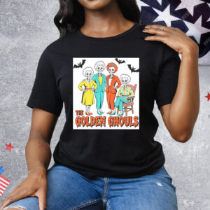 The Golden Ghouls The Golden Girls Halloween Tee Shirt