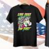 Zebra Live Fast Die Fast Tee Shirt